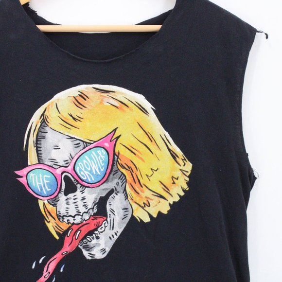 Vintage The Growlers Tank Top Shirt Men Black Sleeveless Line Up 2017 Festival L - Picture 2 of 9